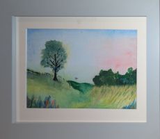 Serene Hills at Dusk